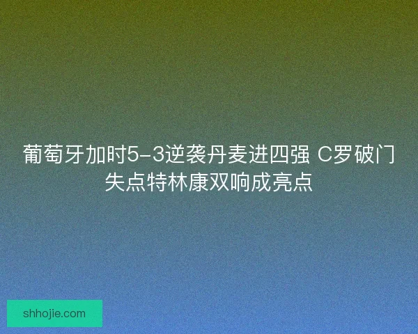 葡萄牙加时5-3逆袭丹麦进四强 C罗破门失点特林康双响成亮点 葡萄牙加时5-3逆袭丹麦进四强 C罗破门失点特林康双响成亮点